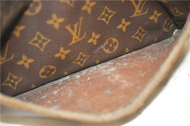 Authentic Louis Vuitton Monogram Compiegne 28 Clutch Hand Bag M51845 LV 0710D