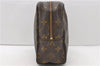 Auth Louis Vuitton Monogram Trousse Toilette 28 Clutch Hand Bag M47522 LV 0711D