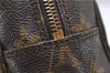 Auth Louis Vuitton Monogram Trousse Toilette 28 Clutch Hand Bag M47522 LV 0711D