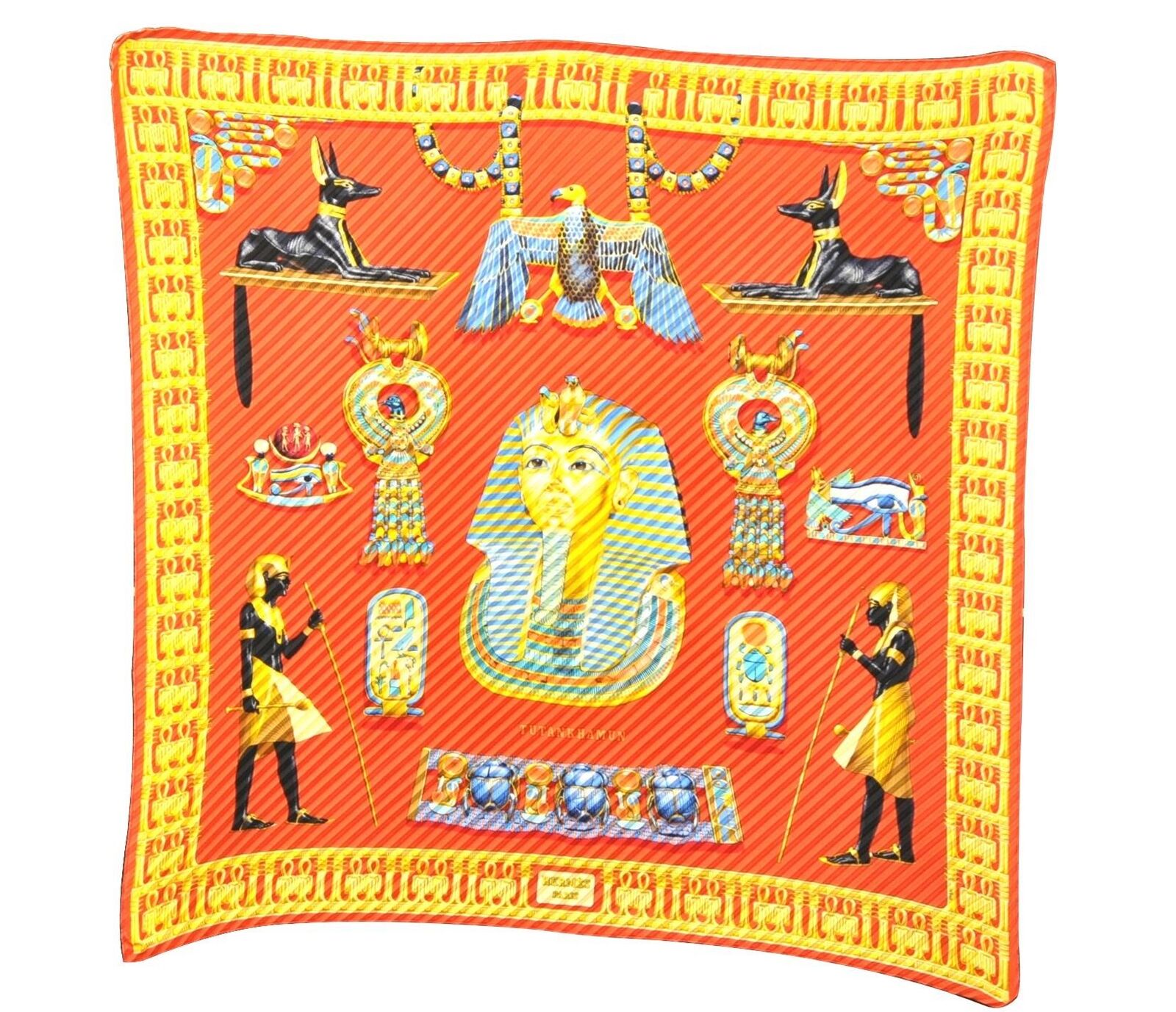 Authentic HERMES Pleats Scarf 