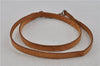 Authentic Louis Vuitton Leather Shoulder Strap Beige 48.8" LV 0712D