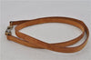 Authentic Louis Vuitton Leather Shoulder Strap Beige 48.8" LV 0712D