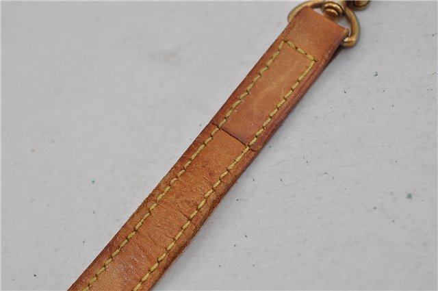 Authentic Louis Vuitton Leather Shoulder Strap Beige 48.8