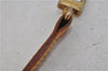 Authentic Louis Vuitton Leather Shoulder Strap Beige 48.8" LV 0712D