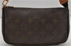 Authentic Louis Vuitton Monogram Pochette Accessoires Pouch M51980 LV 0713D