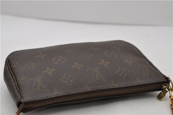 Authentic Louis Vuitton Monogram Pochette Accessoires Pouch M51980 LV 0713D