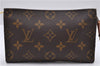 Authentic Louis Vuitton Monogram Pouch For Bucket PM LV 0714D