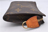 Authentic Louis Vuitton Monogram Pouch For Bucket PM LV 0714D