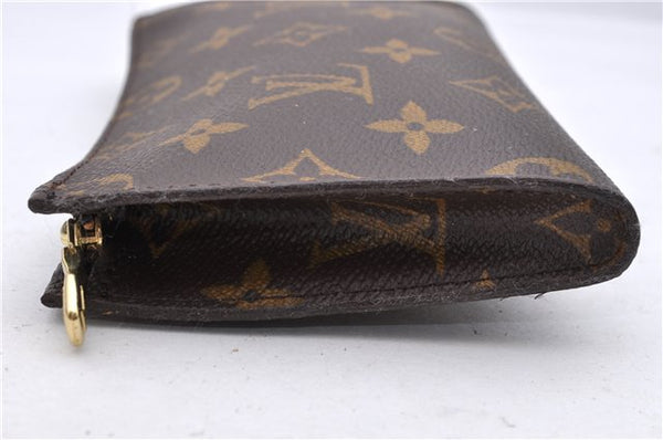 Authentic Louis Vuitton Monogram Pouch For Bucket PM LV 0714D