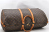 Auth Louis Vuitton Monogram Keepall Bandouliere 60 Boston Bag M41412 LV 0715D