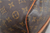 Auth Louis Vuitton Monogram Keepall Bandouliere 60 Boston Bag M41412 LV 0715D