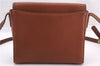 Authentic Burberrys Vintage Shoulder Cross Body Bag Purse Leather Brown 0715F