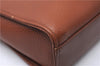 Authentic Burberrys Vintage Shoulder Cross Body Bag Purse Leather Brown 0715F