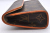 Auth Louis Vuitton Monogram Pochette Florentine Pouch Waist Bag M51855 LV 0717D