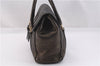 Authentic FENDI Selleria Vintage Shoulder Tote Bag Leather Brown 0721F