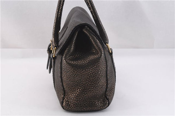Authentic FENDI Selleria Vintage Shoulder Tote Bag Leather Brown 0721F