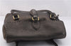 Authentic FENDI Selleria Vintage Shoulder Tote Bag Leather Brown 0721F