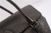 Authentic FENDI Selleria Vintage Shoulder Tote Bag Leather Brown 0721F