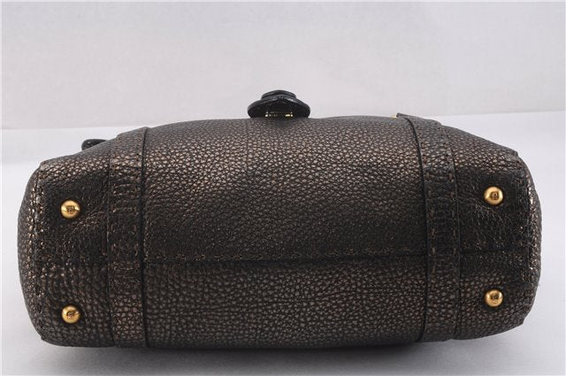 Authentic FENDI Selleria Vintage Shoulder Tote Bag Leather Brown 0721F