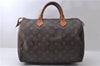 Authentic Louis Vuitton Monogram Speedy 30 Hand Bag Purse M41526 LV 0722D