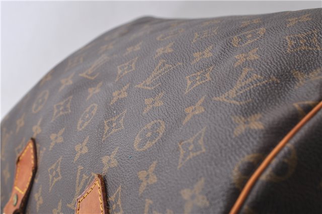 Authentic Louis Vuitton Monogram Speedy 30 Hand Bag Purse M41526 LV 0722D