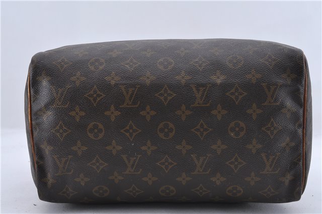 Authentic Louis Vuitton Monogram Speedy 30 Hand Bag Purse M41526 LV 0723D