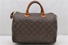 Authentic Louis Vuitton Monogram Speedy 30 Hand Bag M41526 LV 0727D