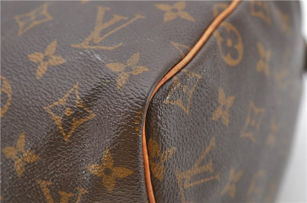 Authentic Louis Vuitton Monogram Speedy 30 Hand Bag M41526 LV 0727D