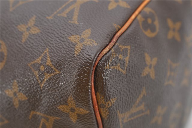 Authentic Louis Vuitton Monogram Speedy 30 Hand Bag M41526 LV 0727D