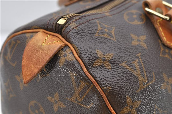 Authentic Louis Vuitton Monogram Speedy 30 Hand Bag M41526 LV 0727D