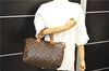 Authentic Louis Vuitton Monogram Speedy 30 Hand Bag M41526 LV 0727D