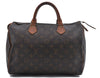 Authentic Louis Vuitton Monogram Speedy 30 Hand Bag M41526 LV 0730D