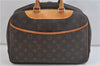 Authentic Louis Vuitton Monogram Deauville Hand Bag M47270 LV 0732D