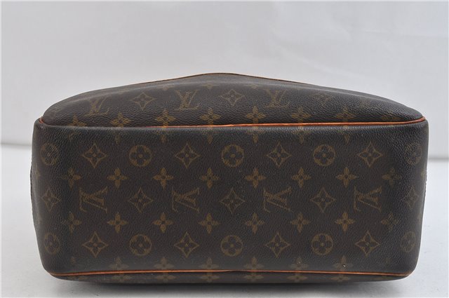 Authentic Louis Vuitton Monogram Deauville Hand Bag M47270 LV 0732D