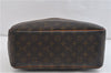 Authentic Louis Vuitton Monogram Deauville Hand Bag M47270 LV 0732D