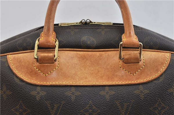 Authentic Louis Vuitton Monogram Deauville Hand Bag M47270 LV 0732D