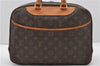 Authentic Louis Vuitton Monogram Deauville Hand Bag M47270 LV 0734D