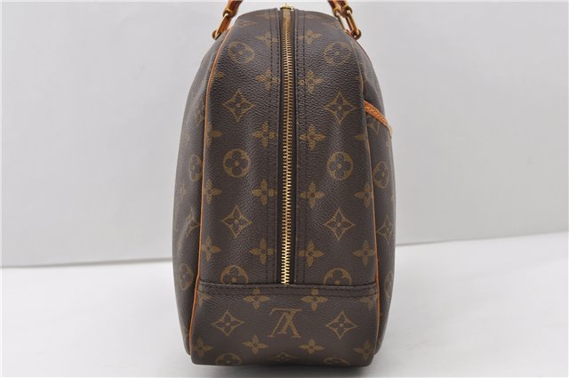 Authentic Louis Vuitton Monogram Deauville Hand Bag M47270 LV 0734D