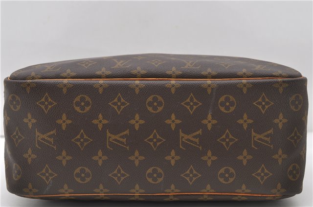 Authentic Louis Vuitton Monogram Deauville Hand Bag M47270 LV 0734D