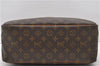 Authentic Louis Vuitton Monogram Deauville Hand Bag M47270 LV 0734D