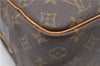 Authentic Louis Vuitton Monogram Deauville Hand Bag M47270 LV 0734D