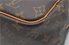 Authentic Louis Vuitton Monogram Deauville Hand Bag M47270 LV 0734D