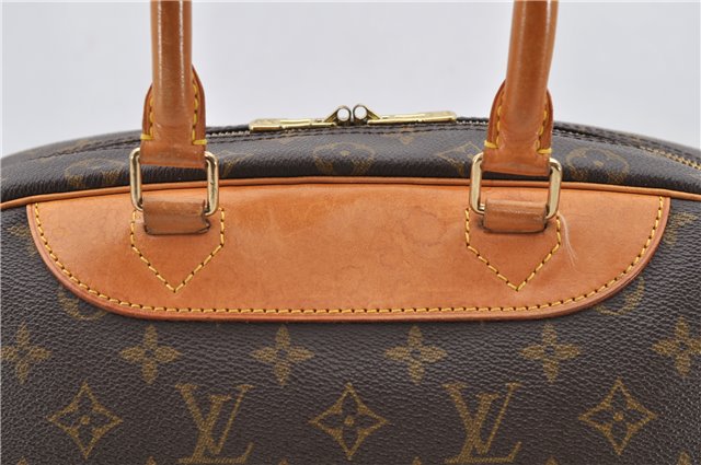 Authentic Louis Vuitton Monogram Deauville Hand Bag M47270 LV 0734D