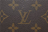 Authentic Louis Vuitton Monogram Deauville Hand Bag M47270 LV 0734D