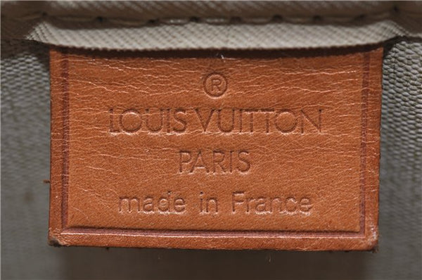 Authentic Louis Vuitton Monogram Deauville Hand Bag M47270 LV 0734D