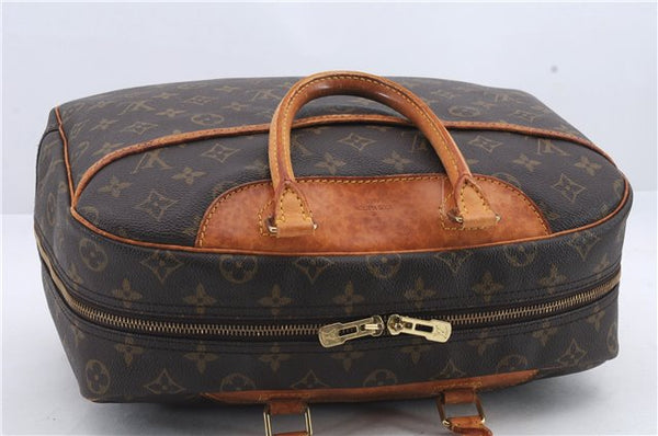 Authentic Louis Vuitton Monogram Deauville Hand Bag M47270 LV 0736D