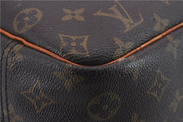 Authentic Louis Vuitton Monogram Deauville Hand Bag M47270 LV 0736D