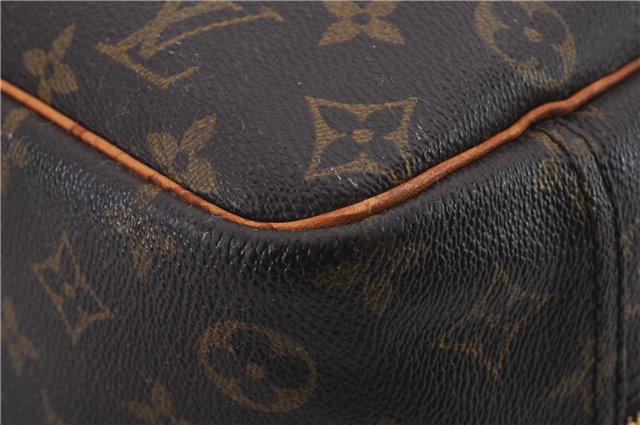 Authentic Louis Vuitton Monogram Deauville Hand Bag M47270 LV 0736D