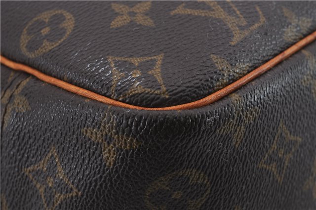 Authentic Louis Vuitton Monogram Deauville Hand Bag M47270 LV 0736D