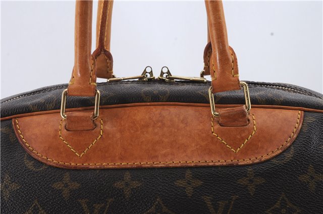 Authentic Louis Vuitton Monogram Deauville Hand Bag M47270 LV 0736D